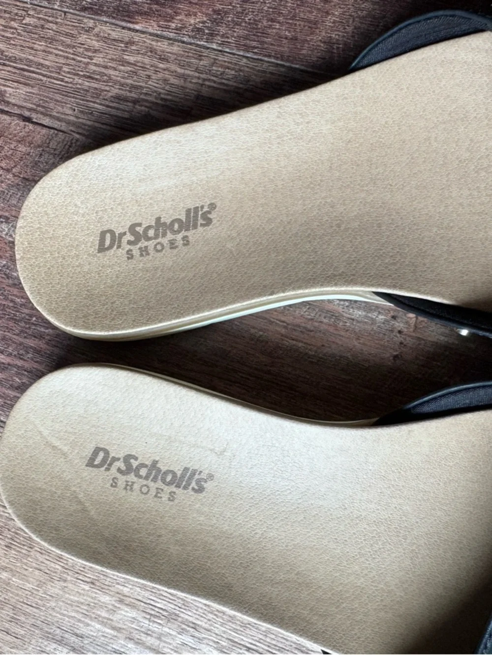 Dr. Scholl’s Life Stride Navy Slip-On Sandals with Decorative Buckle - Picture 3 of 8